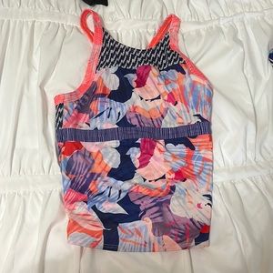 Athleta Girl Tankini swim top size XL/14